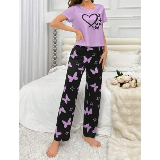 Heart Printed PJ Set