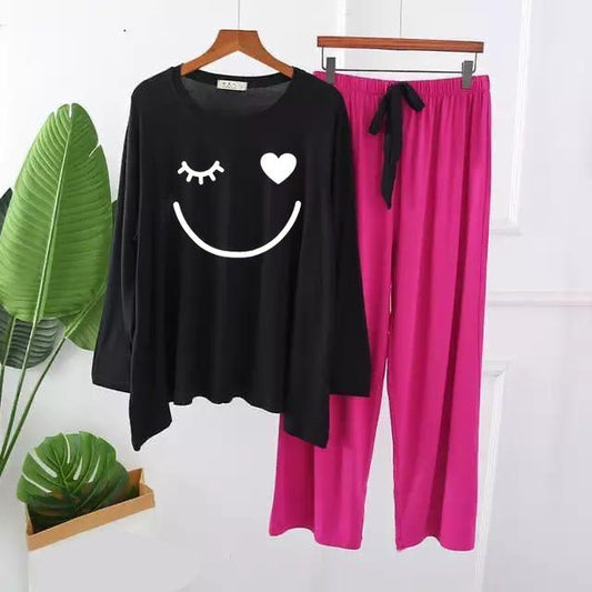 Smile Printed Loungewear