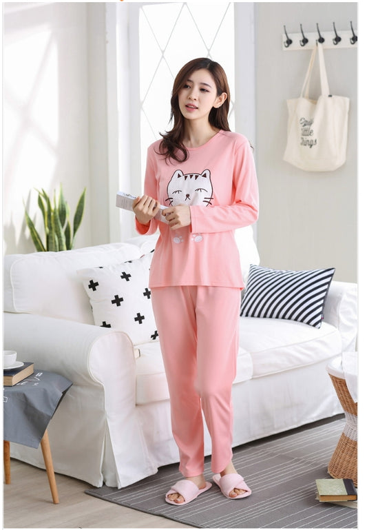 Meo Printed Pink PJ Set