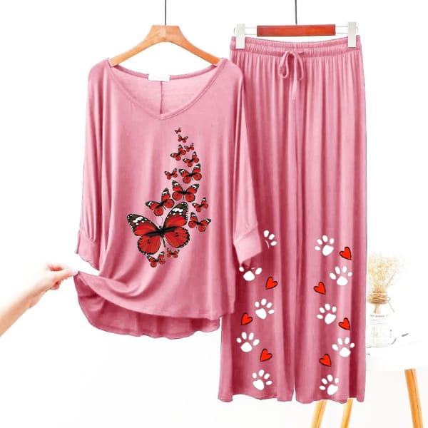 Flower Print Loungewear