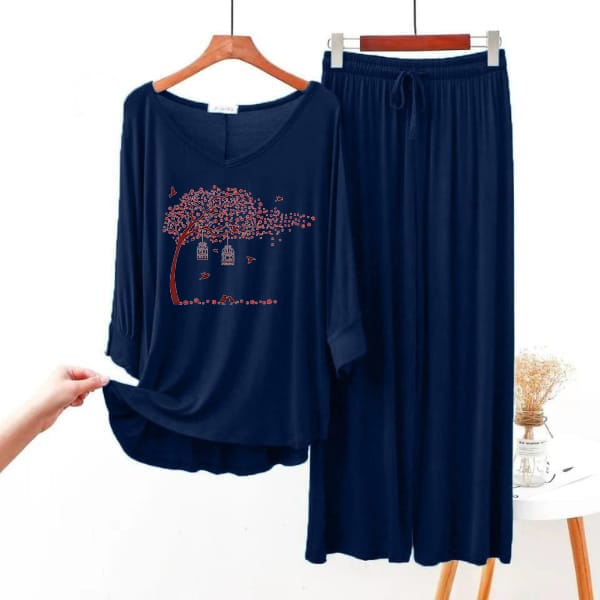 Tree Printed Loungewear