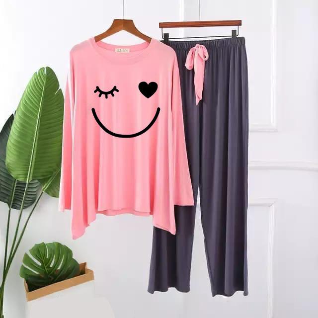 Smile Printed Loungewear