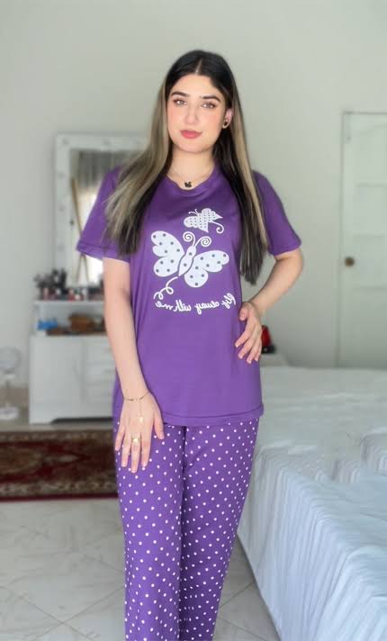 Butterfly Printed PJ Set